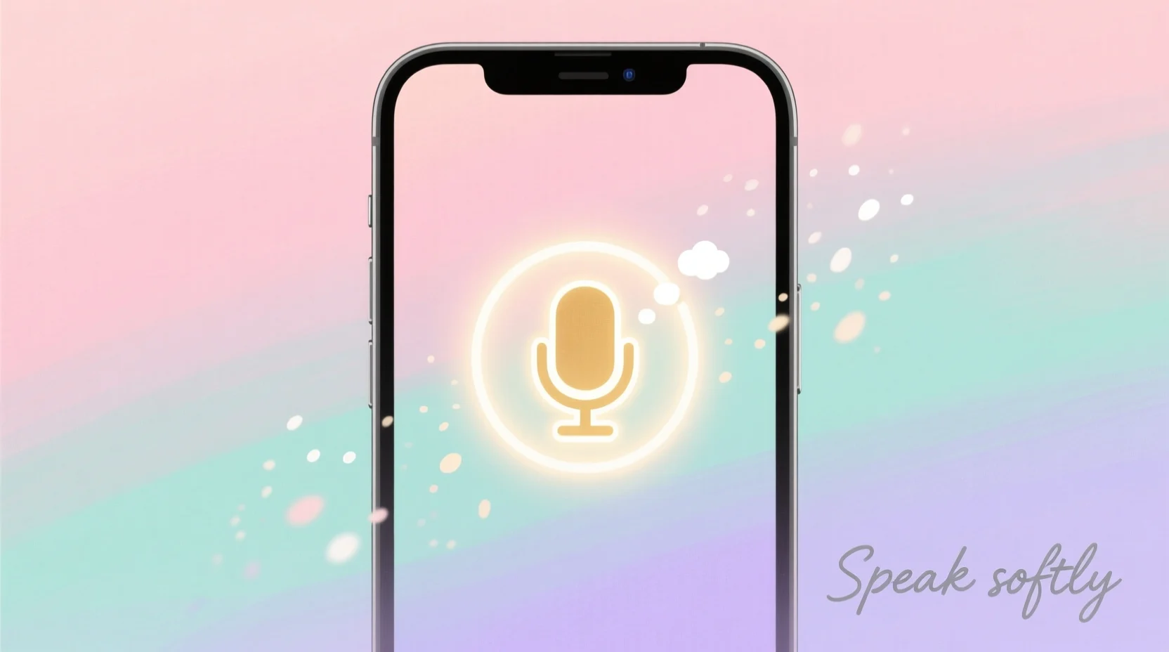 how to send audio message on iphone
