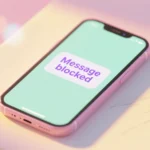 unable to send message message blocking is active