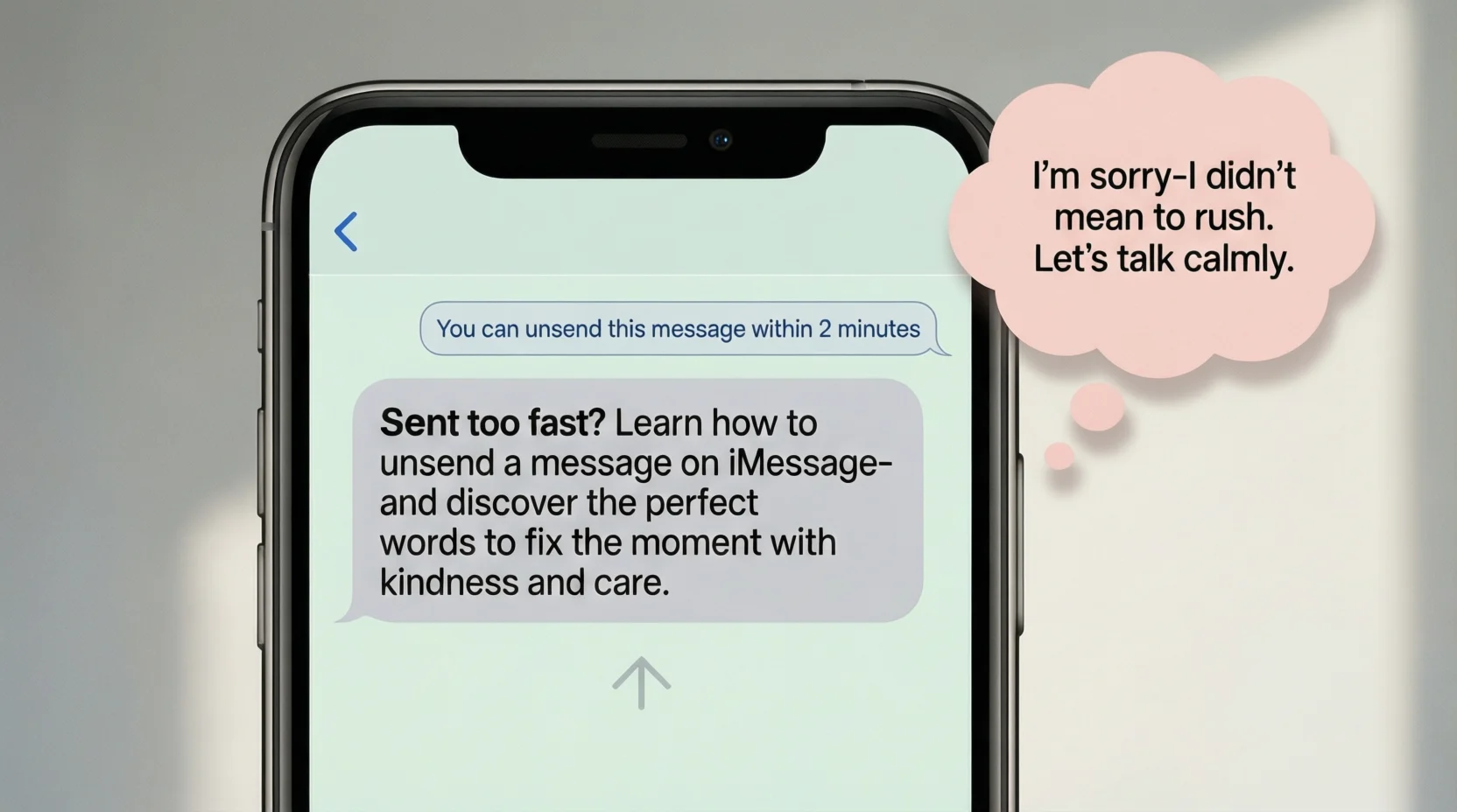 how to unsend a message on imessage