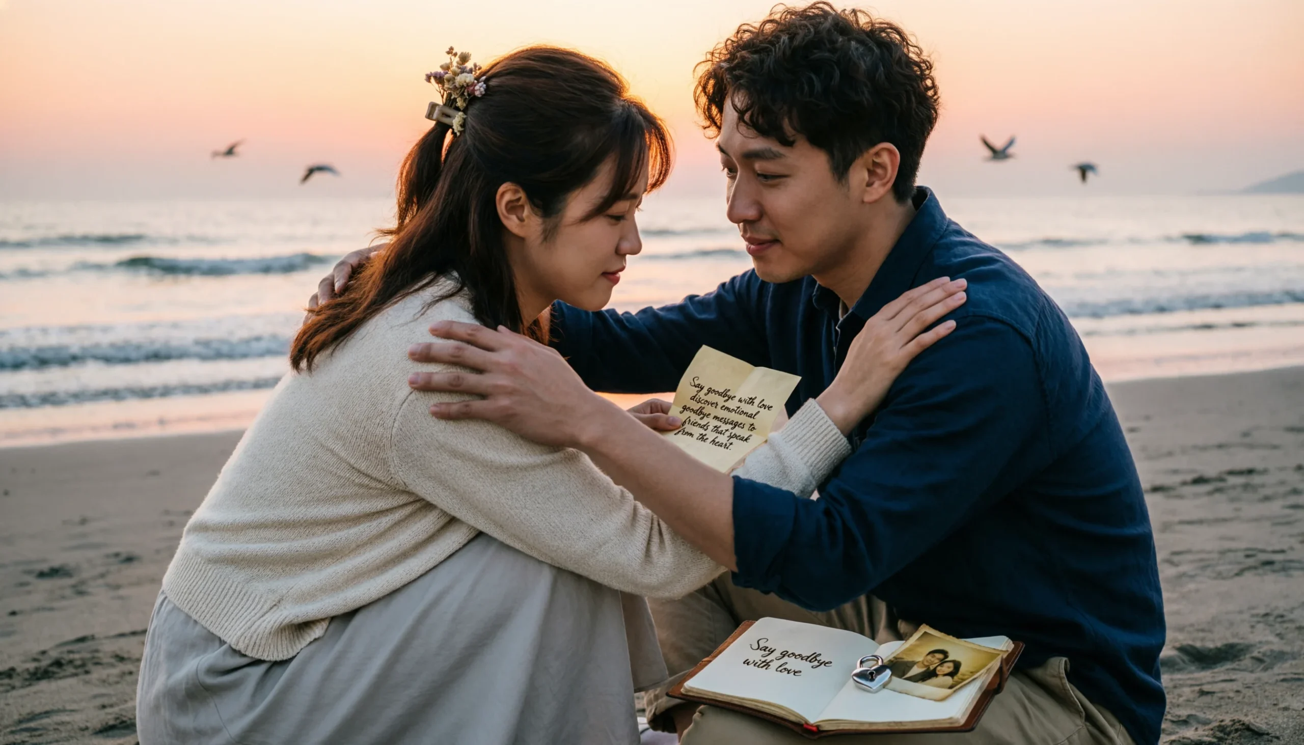 emotional goodbye message to friends