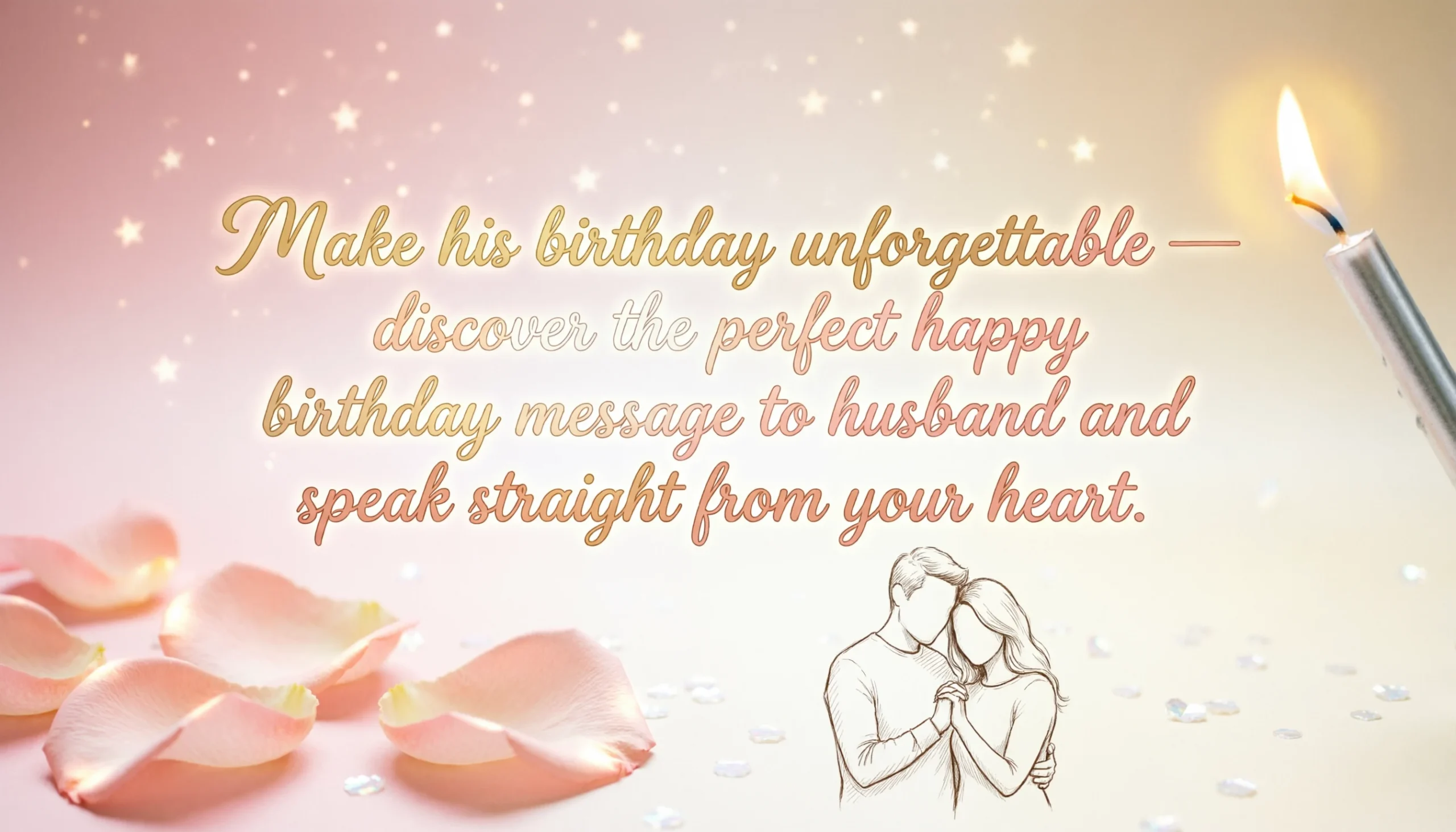 happy birthday message to husband