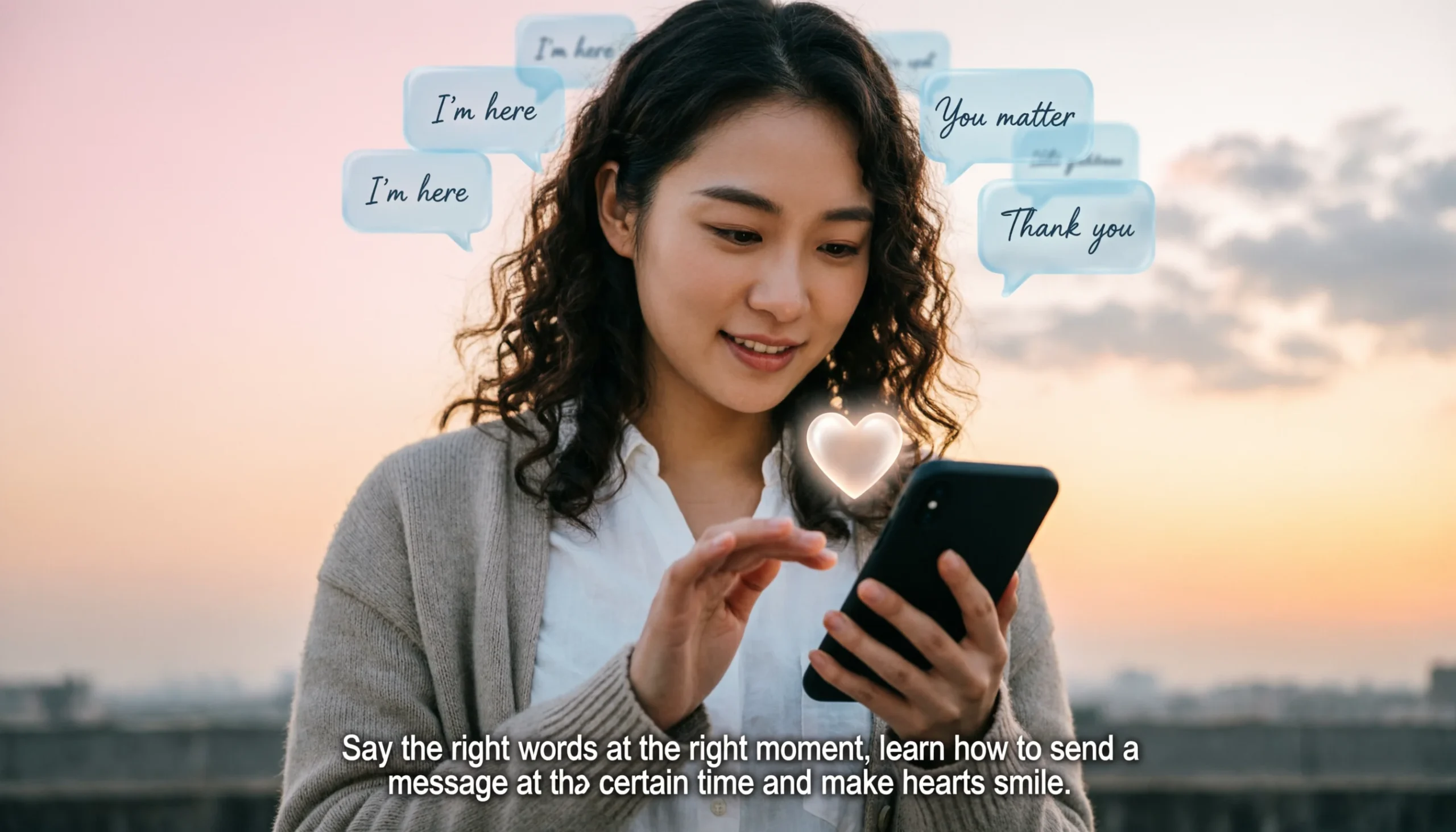 how to send a message at a certain time