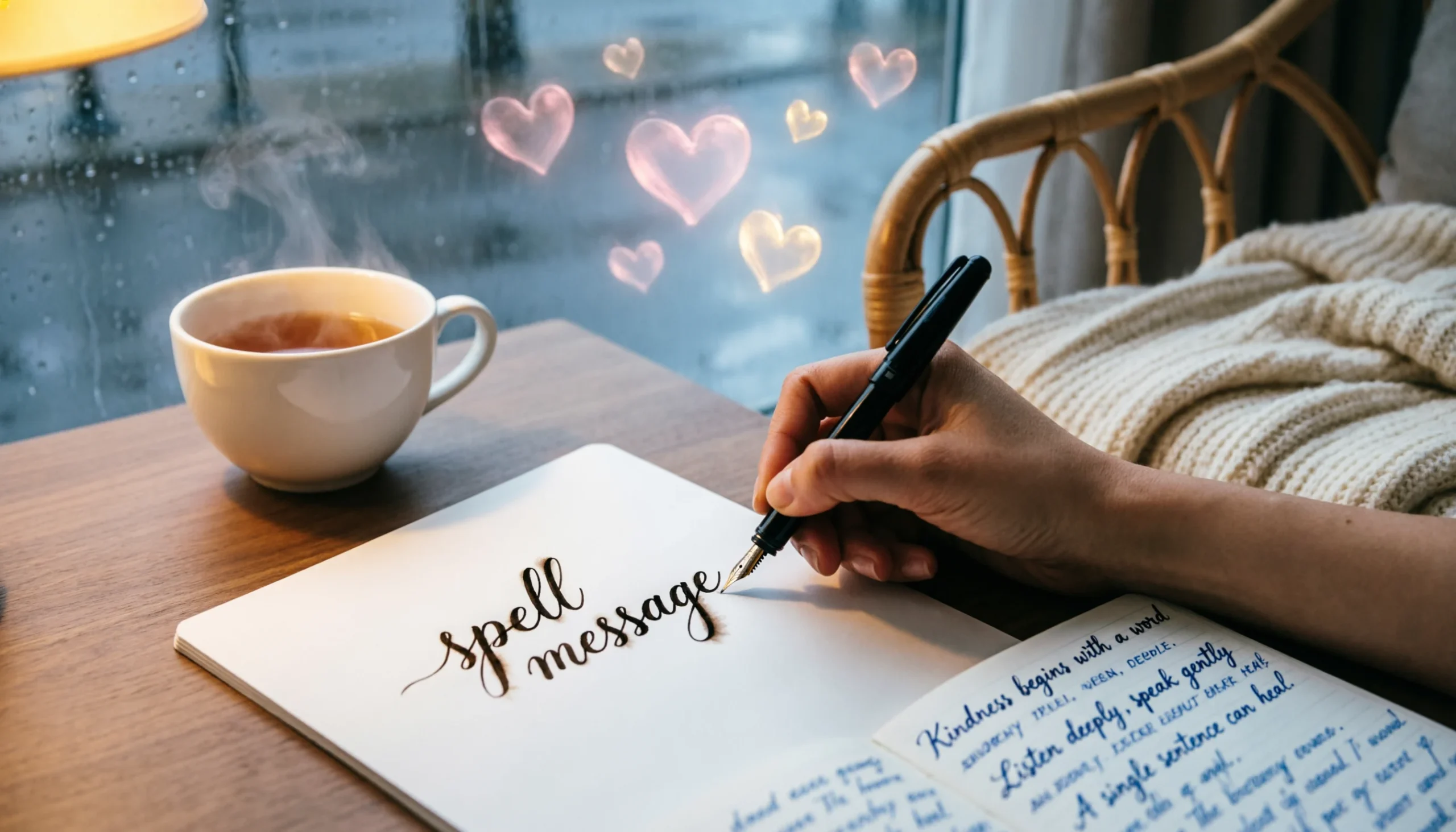 how to spell message