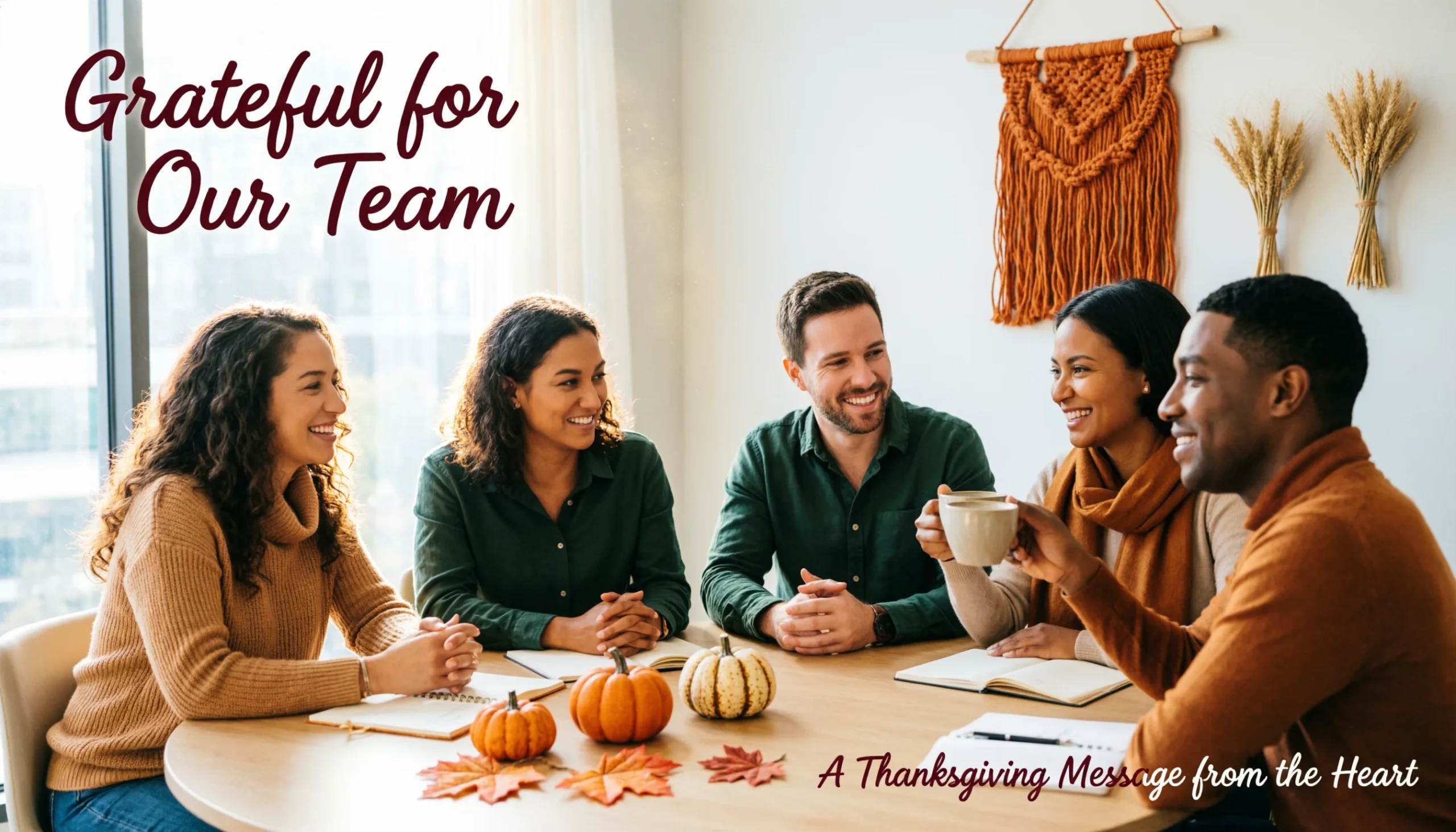 thanksgiving message to team