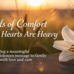 condolences message to family