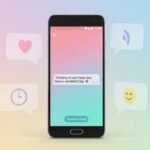 how to schedule a text message on android