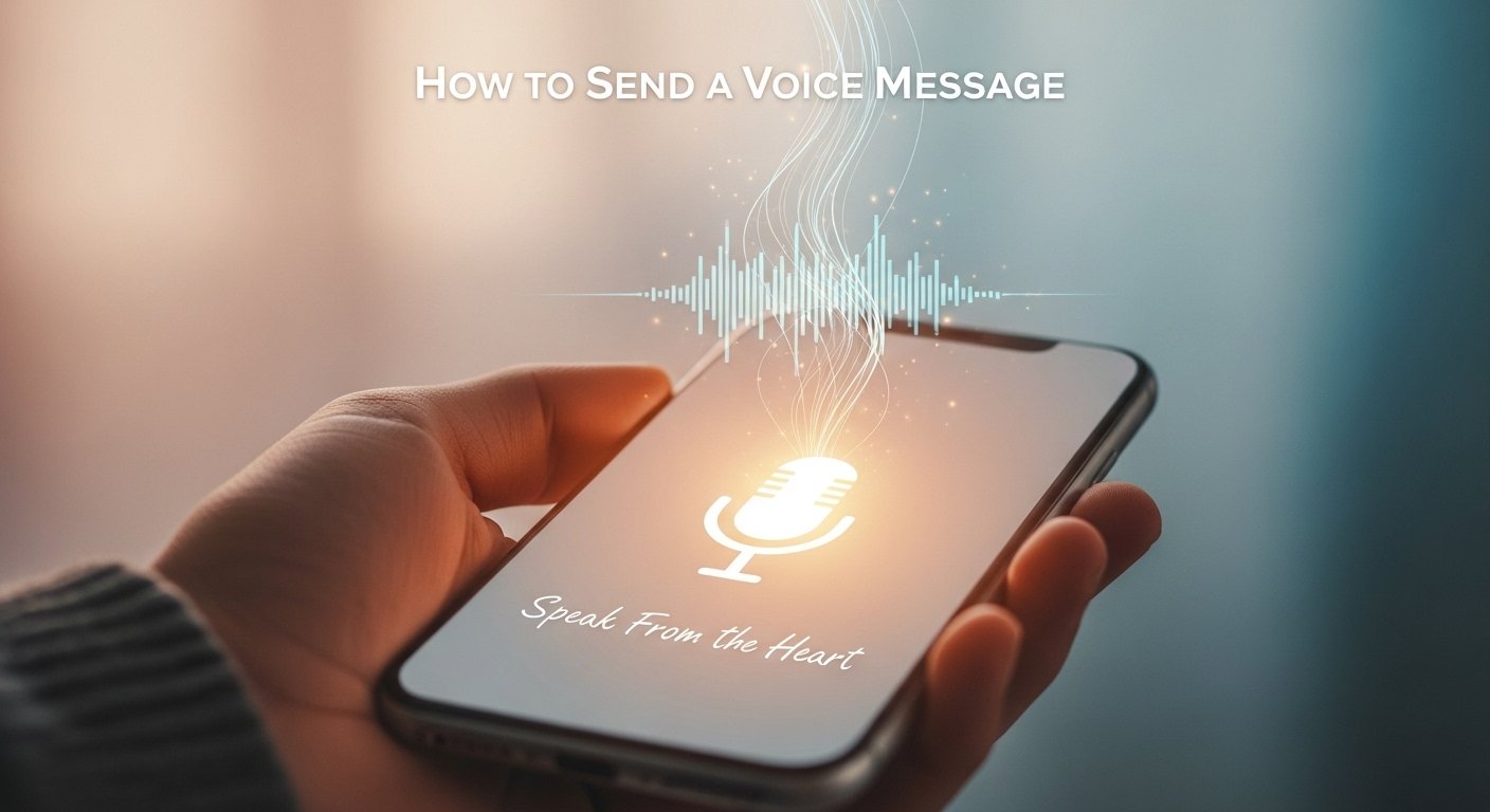 how to send a voice message